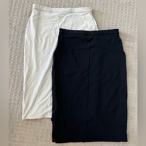 Lululemon reversible pencil skirts